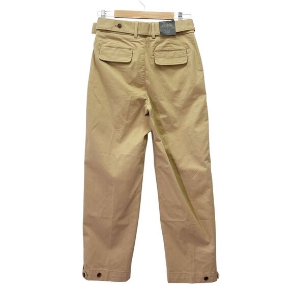 NWT Banana Republic Ultra High-Rise Chino Pants Size 6P New British Khaki Tan - Picture 3 of 12